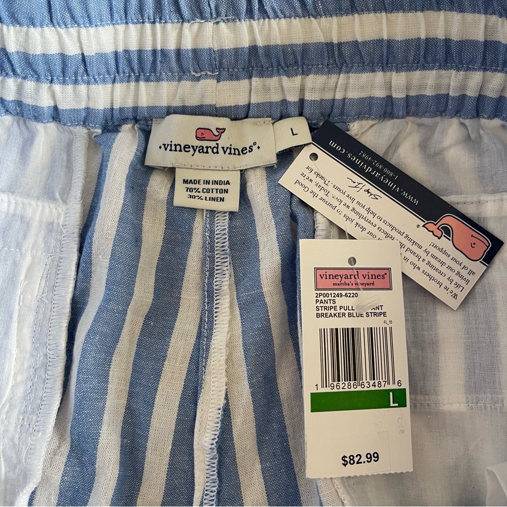 Vineyard Vines Weekend Pull-on Pants, Size L - Picture 7 of 9